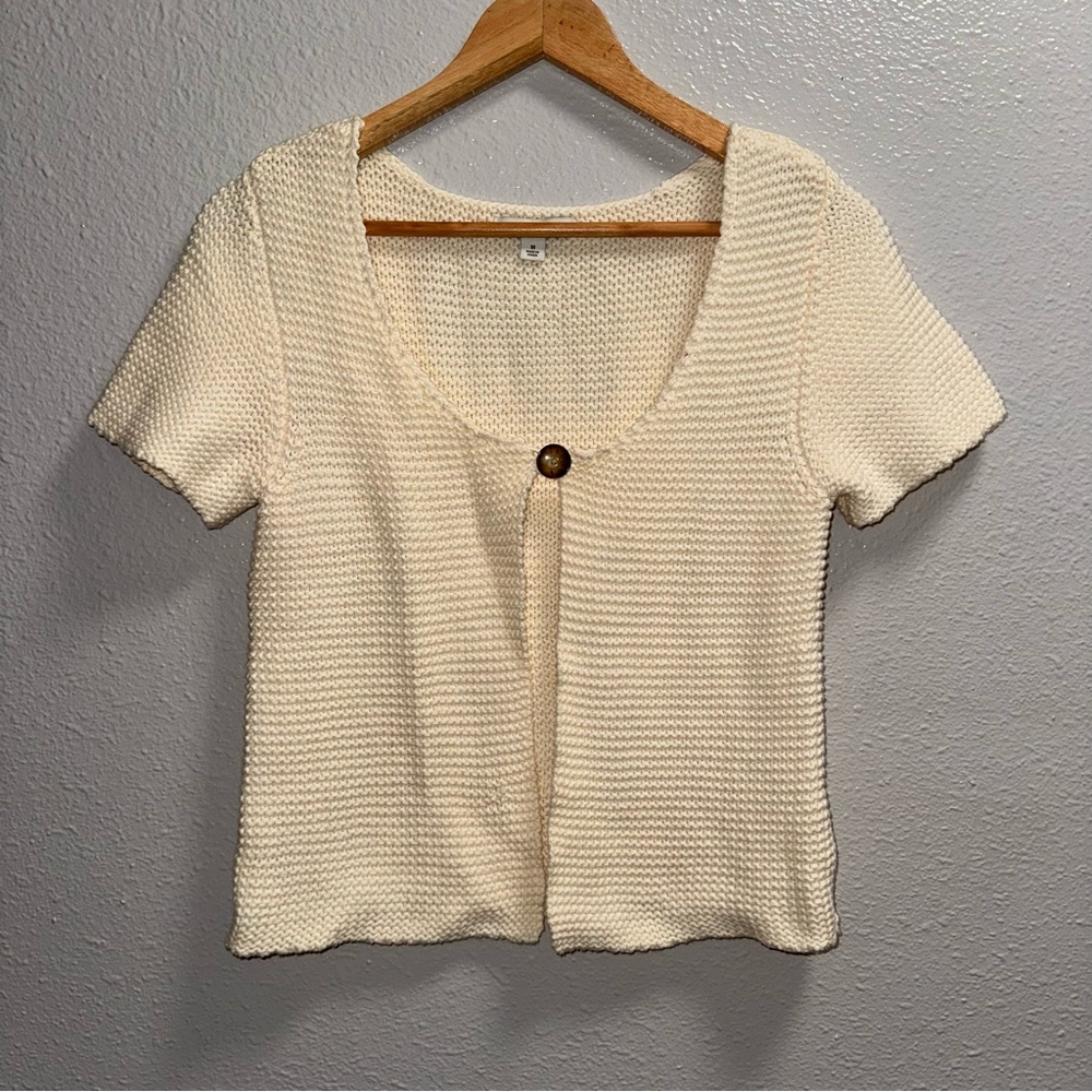Banana Republic Short Sleeve Cardigan Sweater